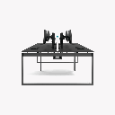 Escritorio para cuatro personas